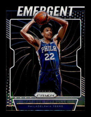 2019-20 Panini Prizm Emergent Matisse Thybulle 