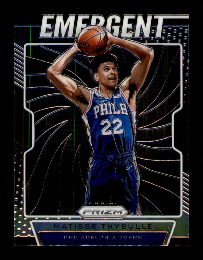 Load image into Gallery viewer, 2019-20 Panini Prizm Emergent Matisse Thybulle #18 Rookie RC Image 1
