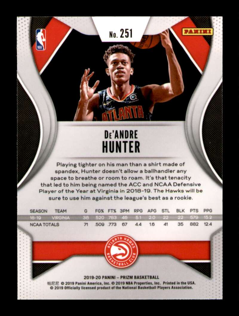 Load image into Gallery viewer, 2019-20 Panini Prizm De&#39;Andre Hunter #251 Rookie RC Image 2
