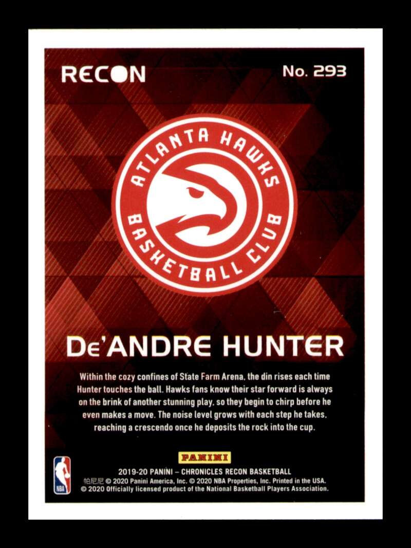 Load image into Gallery viewer, 2019-20 Panini Chronicles Recon De&#39;Andre Hunter #293 Rookie RC Image 2
