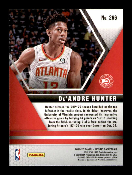 2019-20 Panini Mosaic De'Andre Hunter