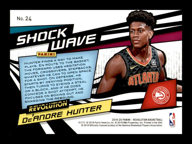 Load image into Gallery viewer, 2019-20 Panini Revolution Shock Wave De&#39;Andre Hunter #24 Rookie RC Image 2
