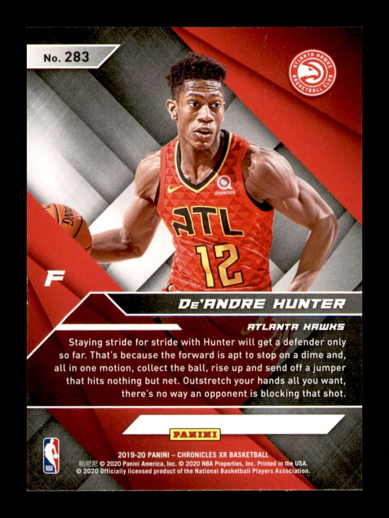 Load image into Gallery viewer, 2019-20 Panini Chronicles XR De&#39;Andre Hunter #283 Rookie RC Image 2
