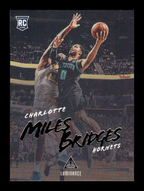 2018-19 Panini Chronicles Luminance Miles Bridges 