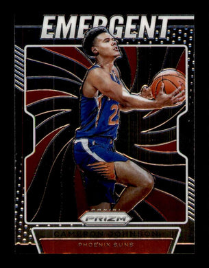 2019-20 Panini Prizm Emergent Cameron Johnson 