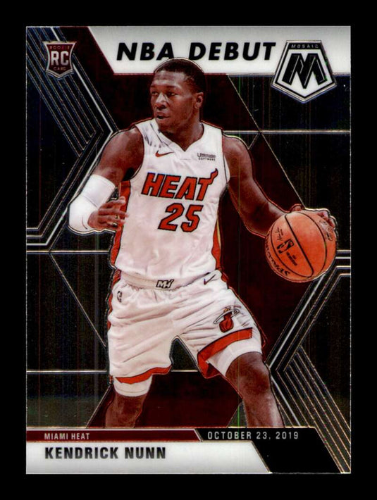 2019-20 Panini Mosaic Kendrick Nunn 