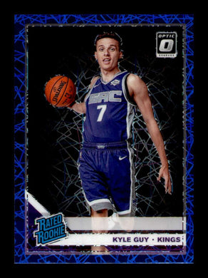 2019-20 Donruss Optic Blue Velocity Prizm Kyle Guy 