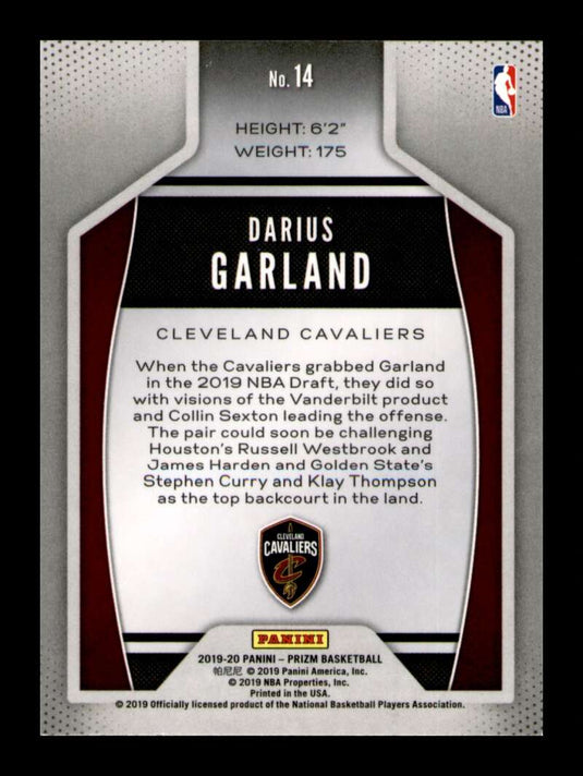 2019-20 Panini Prizm Instant Impact Darius Garland