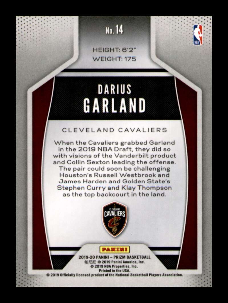 Load image into Gallery viewer, 2019-20 Panini Prizm Instant Impact Darius Garland #14 Rookie RC Image 2
