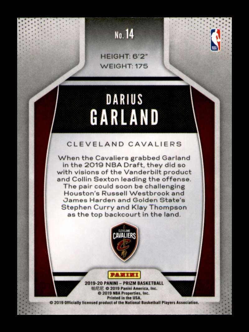 Load image into Gallery viewer, 2019-20 Panini Prizm Instant Impact Darius Garland #14 Rookie RC Image 2
