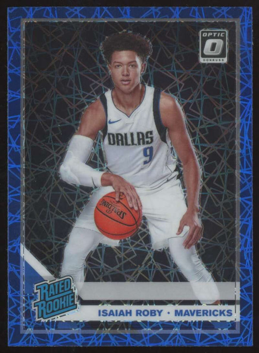 2019-20 Donruss Optic Blue Velocity Prizm Isaiah Roby