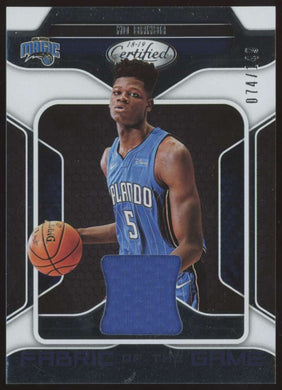 2018-19 Panini Certified Fabric of the Game Mo Bamba 