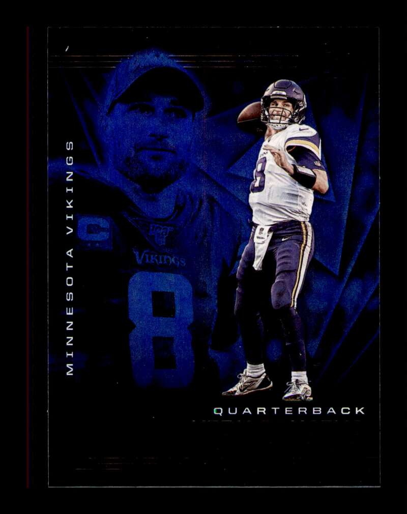 Load image into Gallery viewer, 2020 Panini Illusions Trophy Collection Blue Kirk Cousins #72 Short Print SP Image 1
