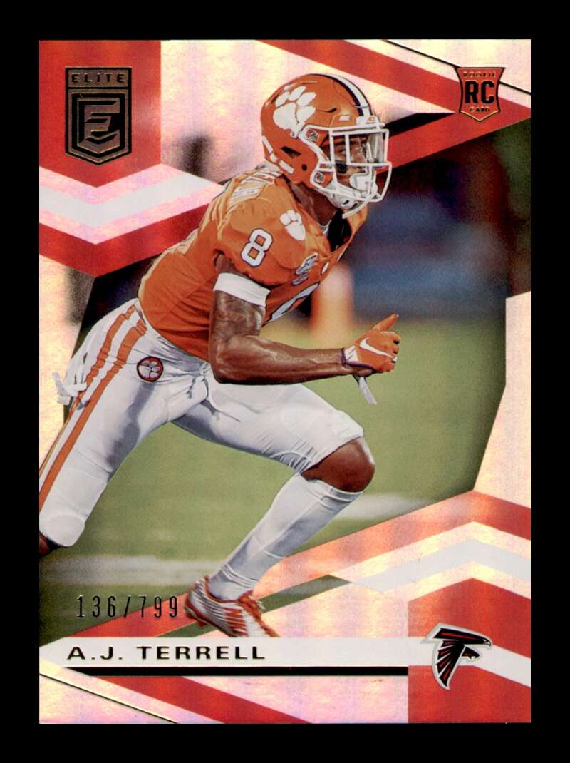 Load image into Gallery viewer, 2020 Donruss Elite A.J Terrell #160 Rookie RC SP /799 Image 1
