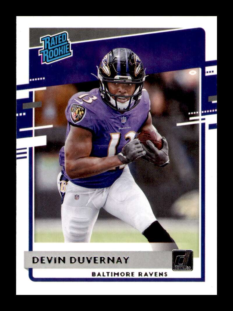 Load image into Gallery viewer, 2020 Donruss Devin Duvernay #329 Rookie RC Image 1
