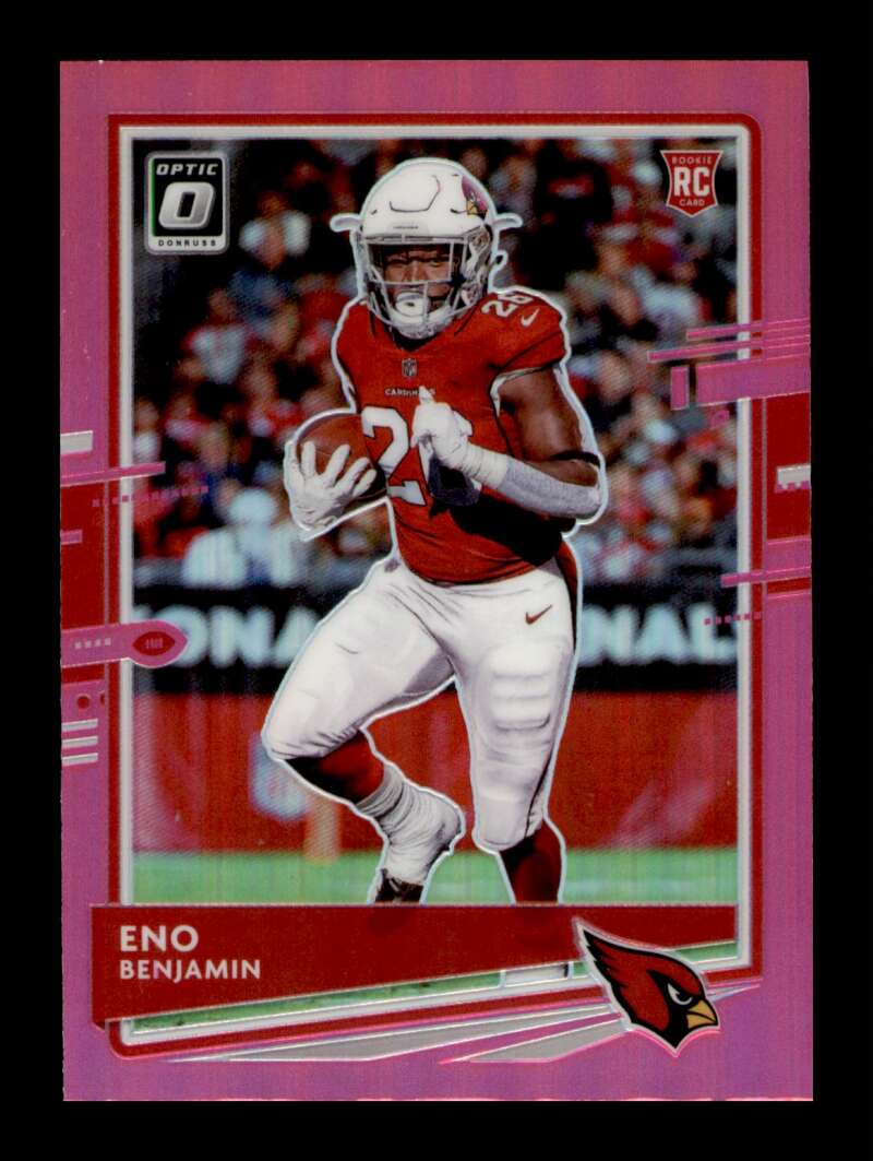 Load image into Gallery viewer, 2020 Donruss Optic Pink Prizm Eno Benjamin #101 Rookie RC SP Image 1
