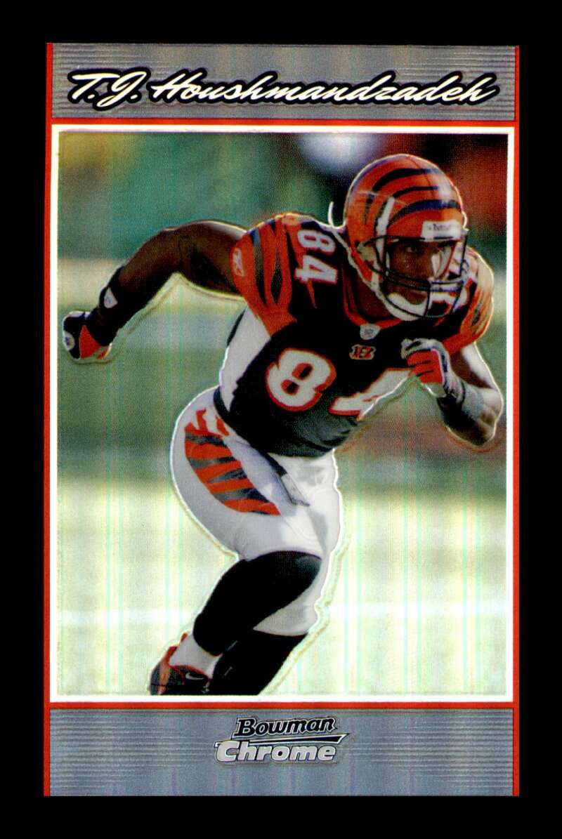 Load image into Gallery viewer, 2007 Bowman Chrome Refractor T.J. Houshmandzadeh #BC196 Short Print SP Image 1
