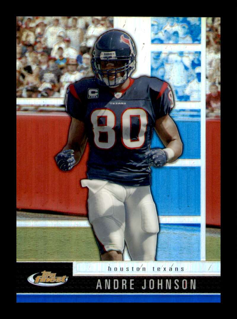 Load image into Gallery viewer, 2008 Topps Finest Blue Refactor Andre Johnson #58 Short Print SP Image 1
