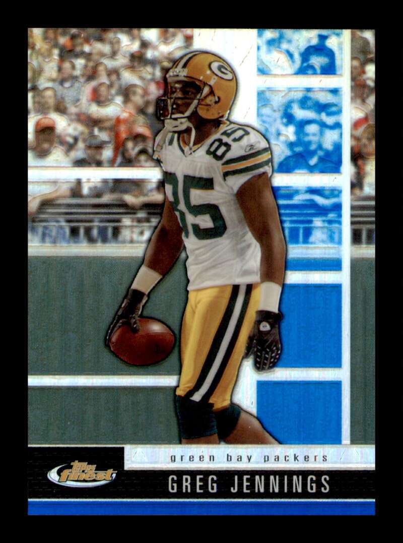 Load image into Gallery viewer, 2008 Topps Finest Blue Refactor Greg Jennings #76 Short Print SP Image 1
