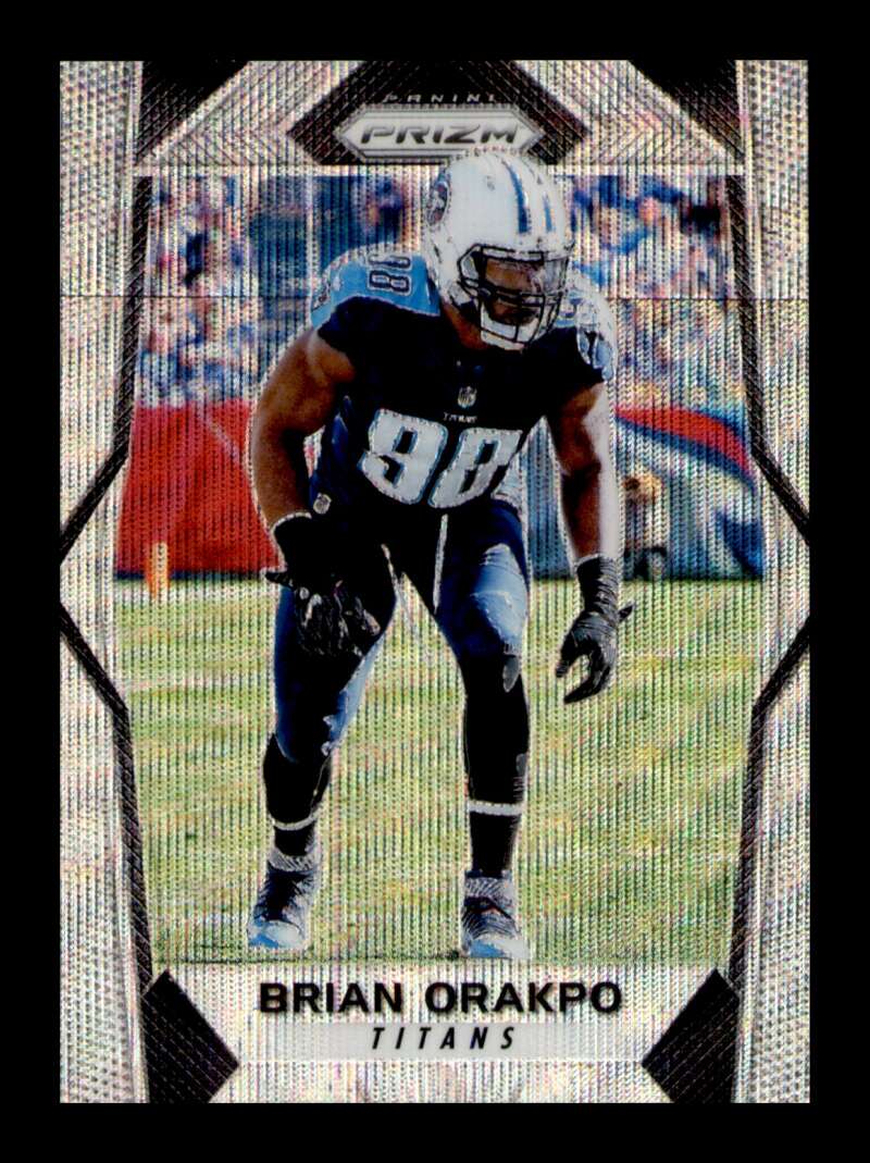 Load image into Gallery viewer, 2017 Panini Prizm Blue Wave Prizm Brian Orakpo #128 Short Print SP /149 Image 1
