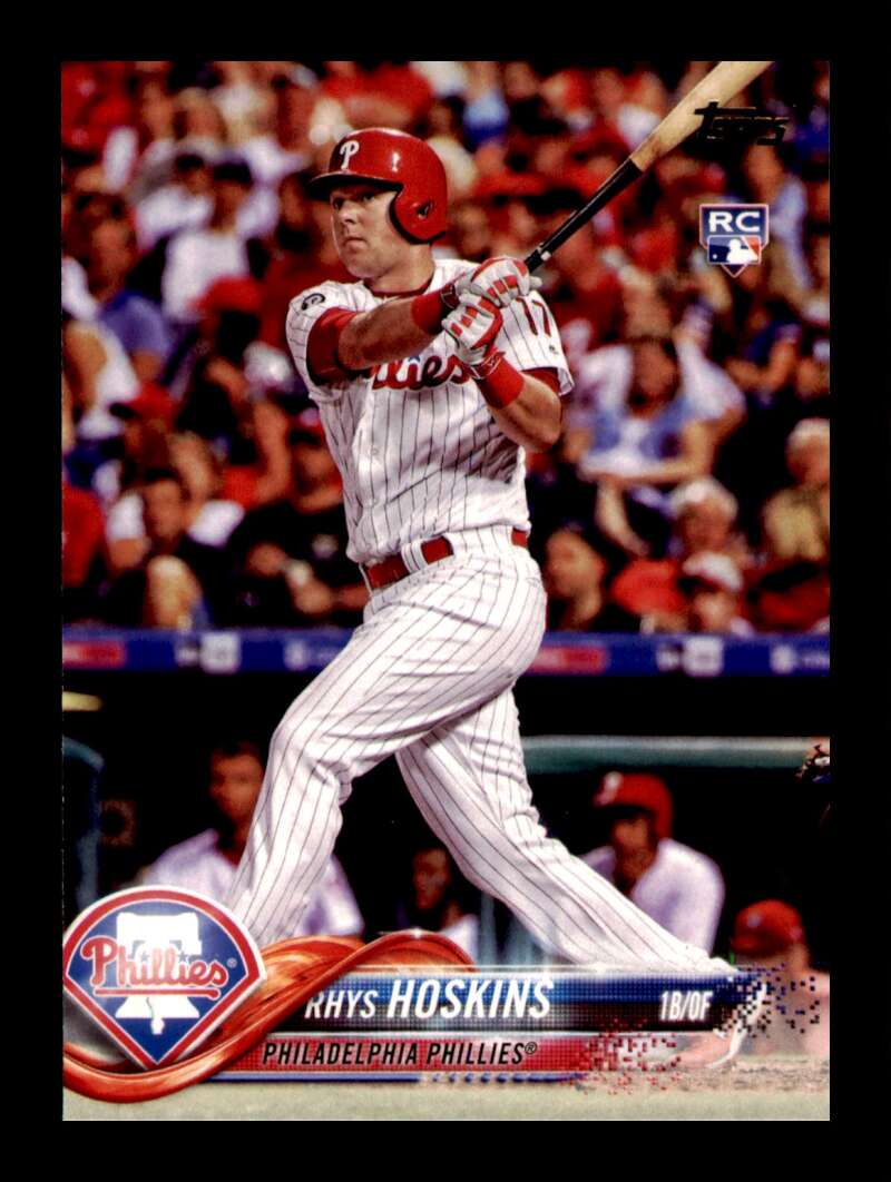 Load image into Gallery viewer, 2018 Topps Rhys Hoskins #259 Rookie RC Image 1
