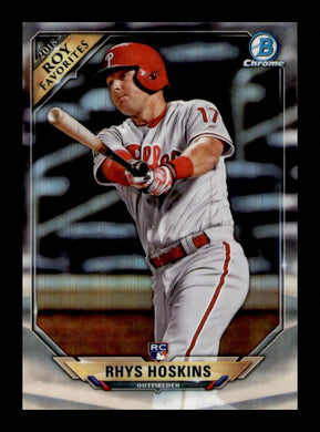 2018 Bowman ROY Favorites Rhys Hoskins 