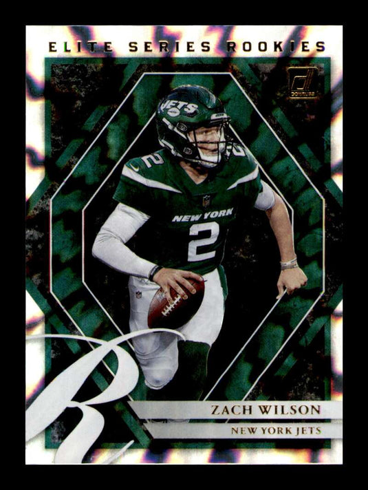 2021 Donruss Elite Series Rookies Zach Wilson 