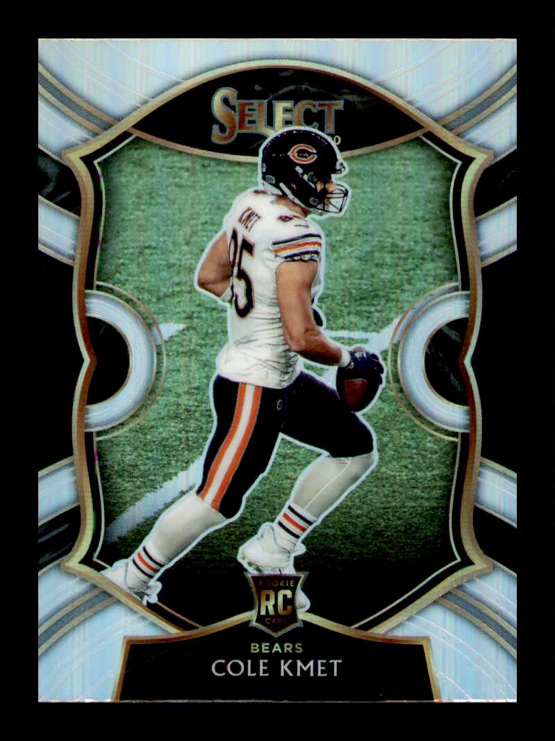 Load image into Gallery viewer, 2020 Panini Select Silver Prizm Cole Kmet #74 Rookie RC SP Image 1
