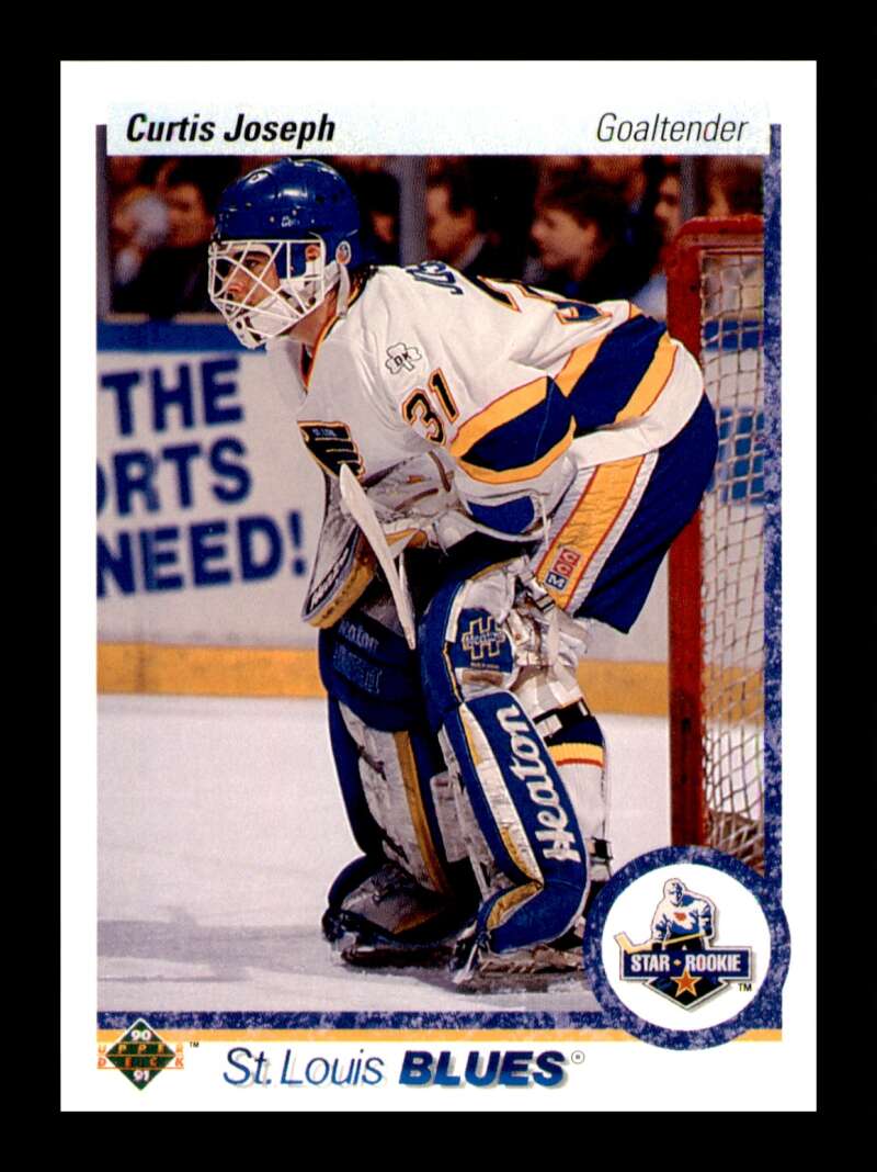 Load image into Gallery viewer, 1990-91 Upper Deck Curtis Joseph #175 Rookie RC Image 1
