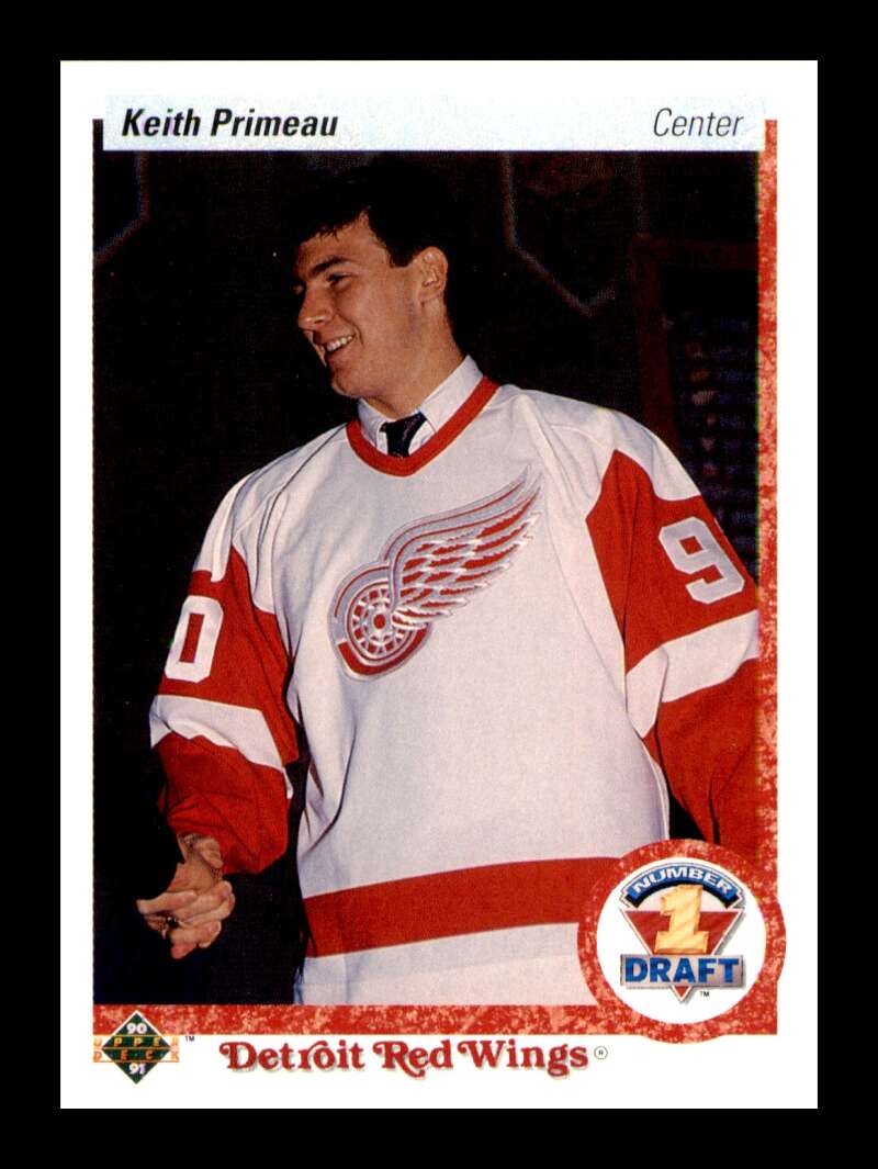 Load image into Gallery viewer, 1990-91 Upper Deck Keith Primeau #354 Rookie RC Image 1
