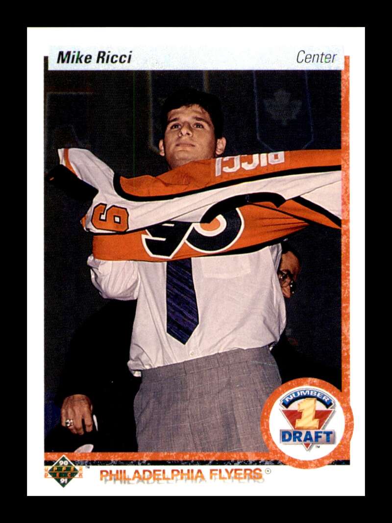 Load image into Gallery viewer, 1990-91 Upper Deck Mike Ricci #355 Rookie RC Image 1
