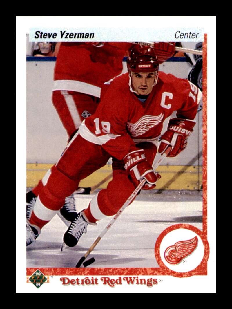 Load image into Gallery viewer, 1990-91 Upper Deck Steve Yzerman #56 Image 1
