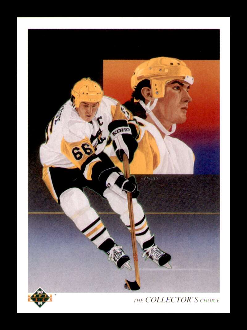 Load image into Gallery viewer, 1990-91 Upper Deck Mario Lemieux #305 Image 1
