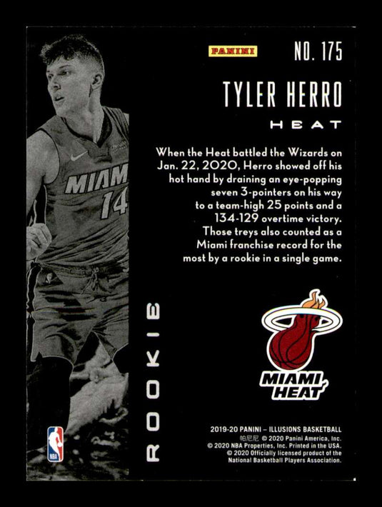 2019-20 Panini Illusions Tyler Herro