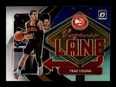 2020-21 Donruss Optic Express Lane Trae Young 