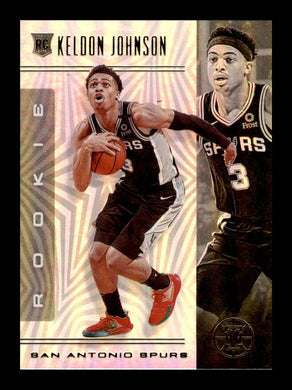 2019-20 Panini Illusions Keldon Johnson 