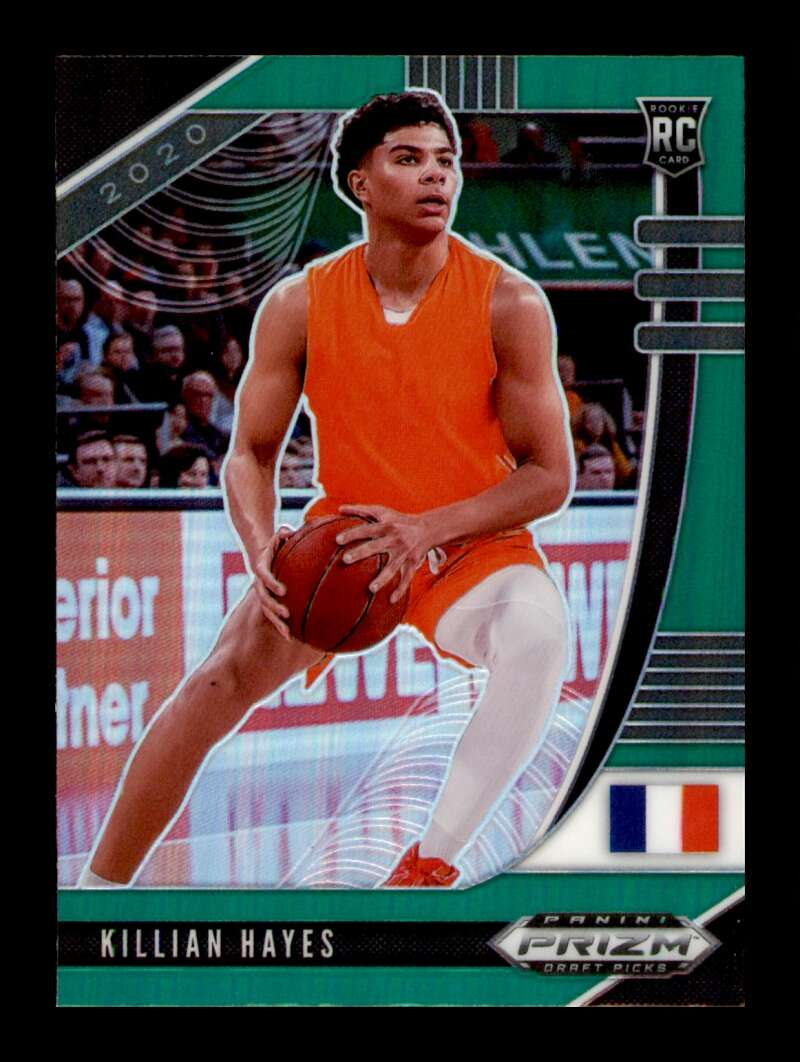 Load image into Gallery viewer, 2020-21 Panini Prizm Draft Green Prizm Killian Hayes #52 Rookie RC SP Image 1
