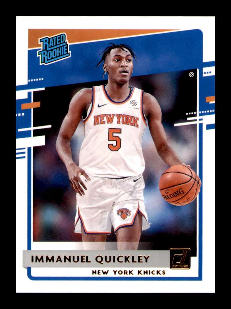 Load image into Gallery viewer, 2020-21 Donruss Immanuel Quickley #213 Rookie RC Image 1
