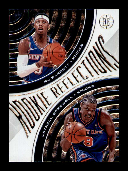 2019-20 Panini Illusions Rookie Reflections RJ Barrett Sprewell