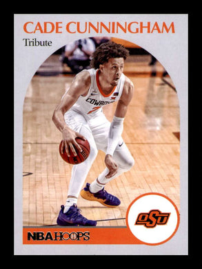 2021-22 Panini Hoops Chronicles Draft Tribute Cade Cunningham 