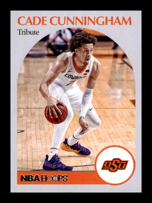 2021-22 Panini Hoops Chronicles Draft Tribute Cade Cunningham 