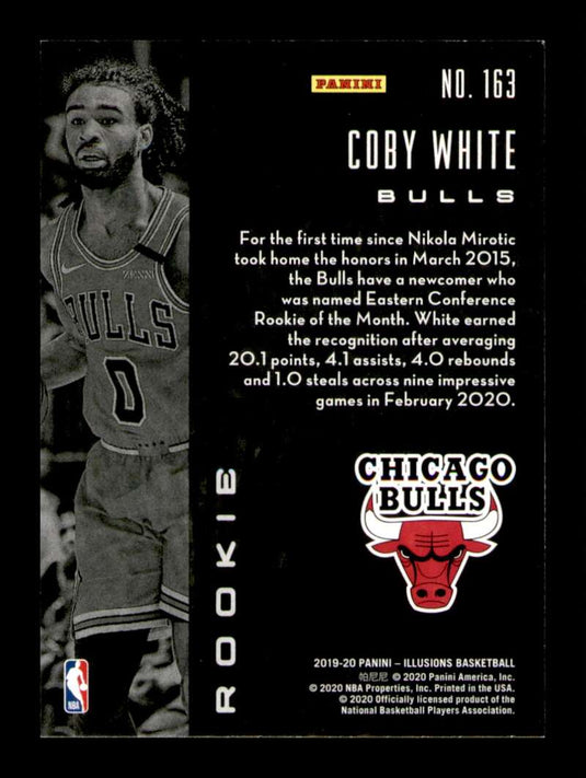 2019-20 Panini Illusions Coby White 