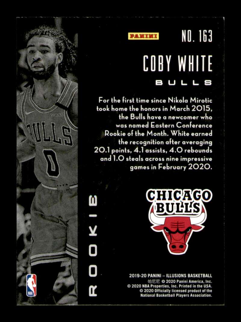 Load image into Gallery viewer, 2019-20 Panini Illusions Coby White #163 Rookie RC Image 2
