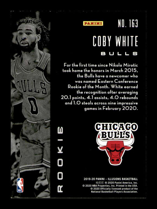 2019-20 Panini Illusions Coby White 