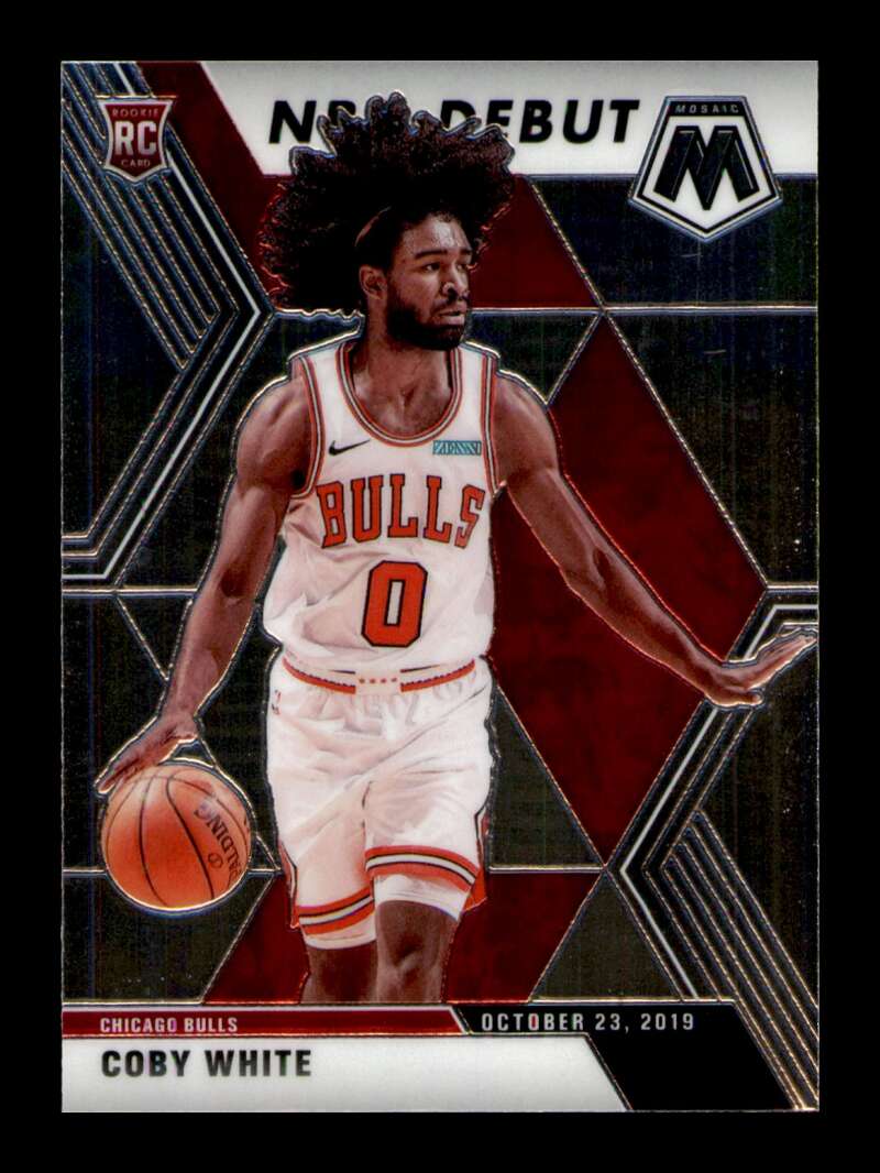 Load image into Gallery viewer, 2019-20 Panini Mosaic Coby White #264 Rookie RC Image 1
