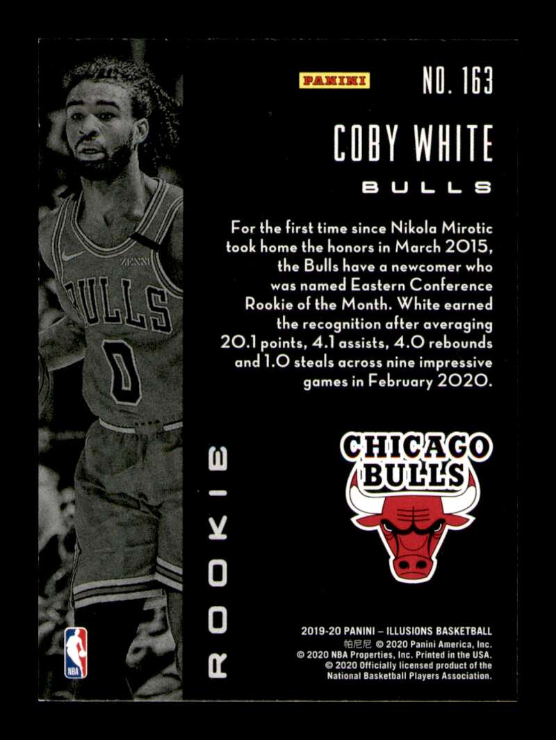 Load image into Gallery viewer, 2019-20 Panini Illusions Coby White #163 Rookie RC Image 2
