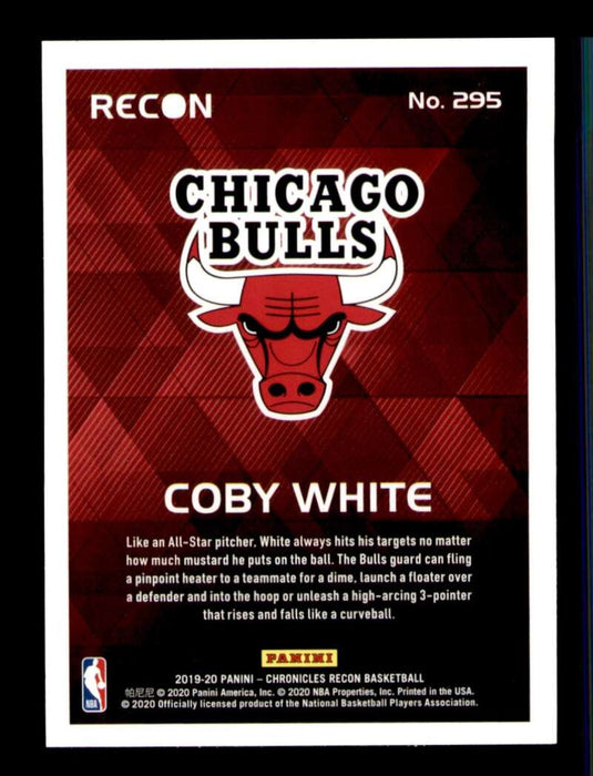 2019-20 Panini Chronicles Recon Coby White