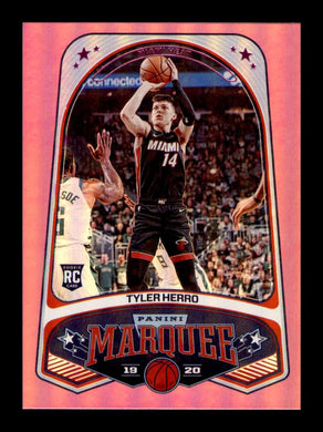 2019-20 Panini Chronicles Marquee Pink Tyler Herro 