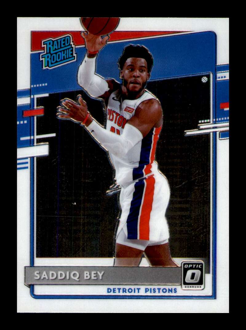 Load image into Gallery viewer, 2020-21 Donruss Optic Saddiq Bey #169 Rookie RC Image 1
