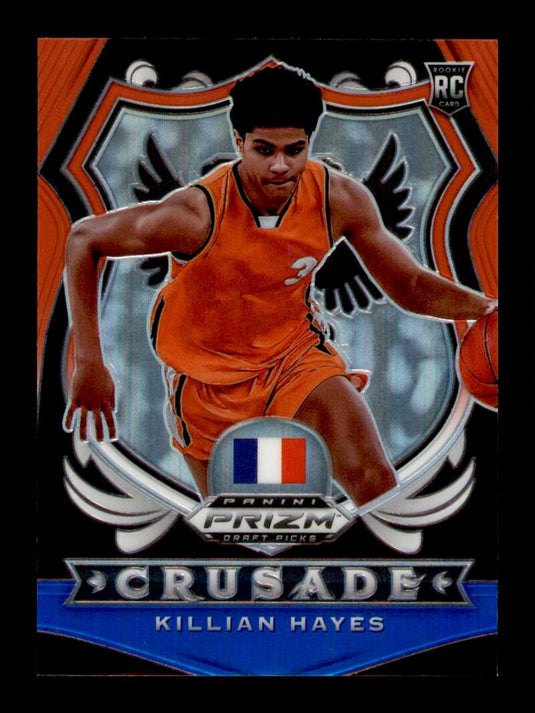 2020-21 Panini Prizm Draft Red White Blue Prizm Killian Hayes